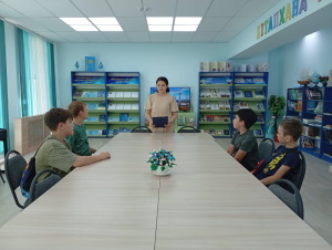 Қызылжар аудандық орталық балалар кітапханасындағы Астана күні